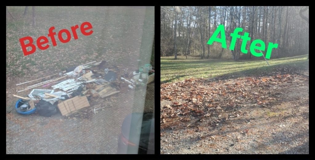 Junk Removal Before and After Brevard Junk Removal Service Asheville Junk Removal Service Hendersonville Junk Removal Service